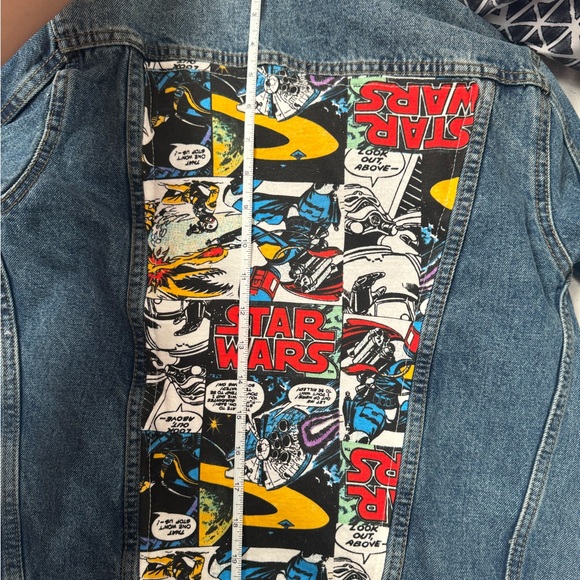 Star Wars Denim Jacket- custom vintage character print design. - Picture 6 of 6